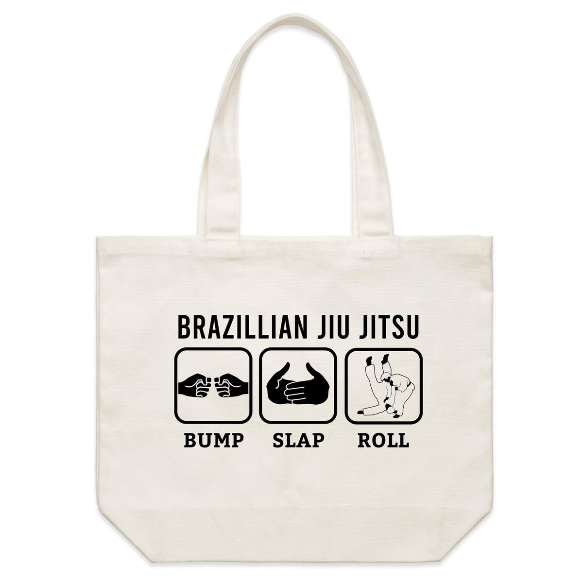 Brazilian Jiu Jitsu Bump Slap Roll Tote Bag